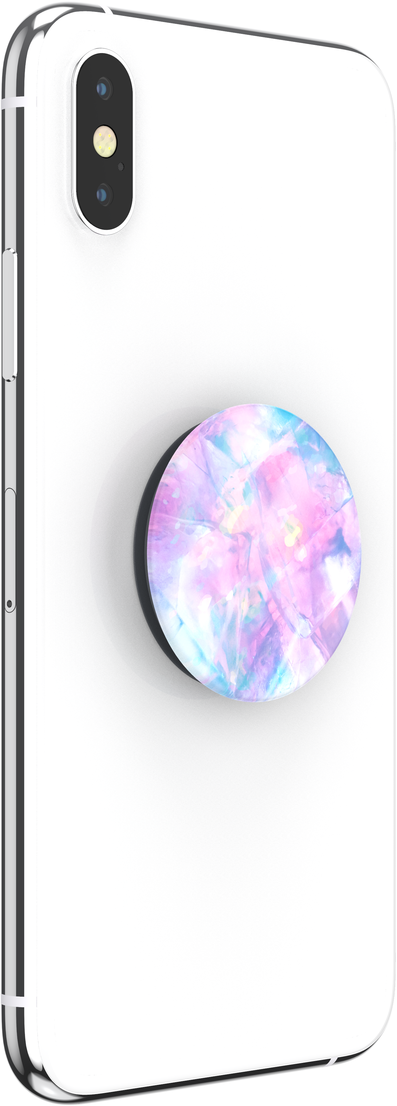 PopoSocket Basic PopGrip: Crystal Opal