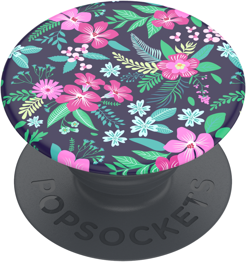 PopoSocket Basic PopGrip: Floral Chill, PopSockets