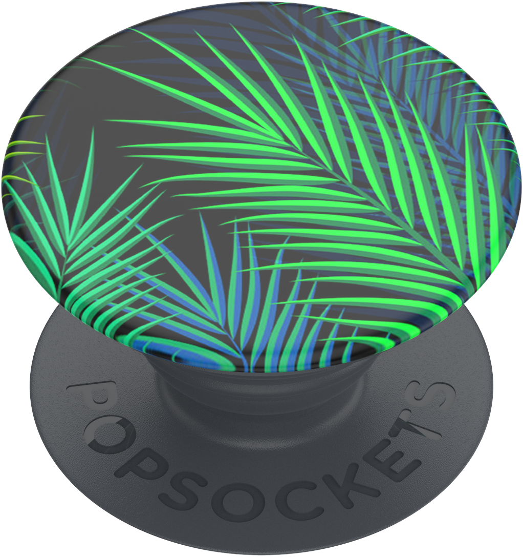 PopoSocket Basic PopGrip: Midnight Palms, PopSockets