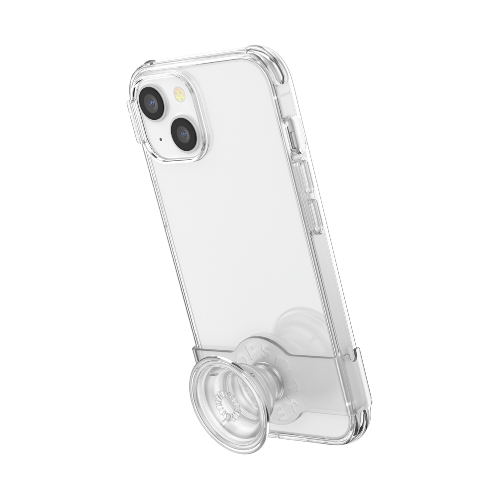 PopCases Clear iPhone 13 & 14, PopSockets